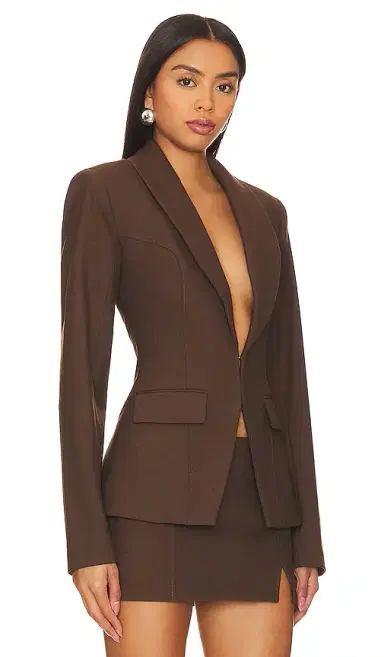 Camila Coelho Mireia Tailored Jacket | Thumbnail 2 Camila Coelho Mireia Tailored Jacket | Thumbnail 2