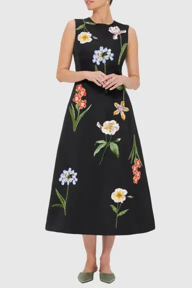 LEO LIN Cleo Midi Dress | Thumbnail 3