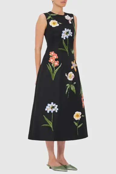 LEO LIN Cleo Midi Dress | Thumbnail 5