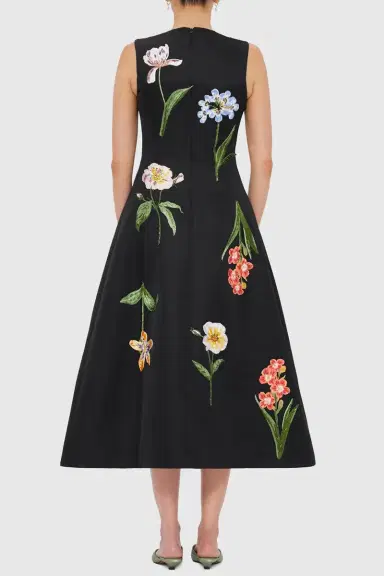 LEO LIN Cleo Midi Dress | Thumbnail 6