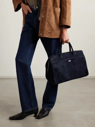 Métier Private Eye Medium Suede Tote | Thumbnail 2