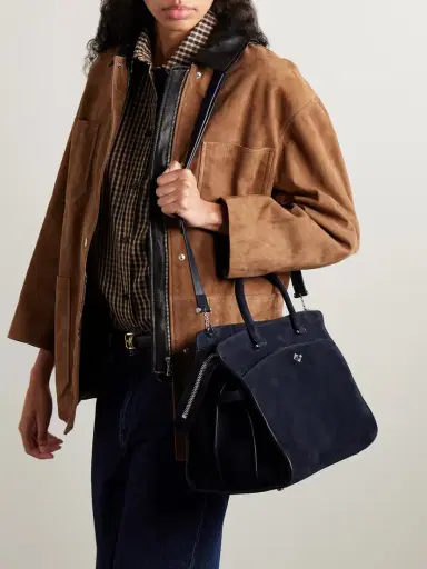 Métier Private Eye Medium Suede Tote | Thumbnail 6