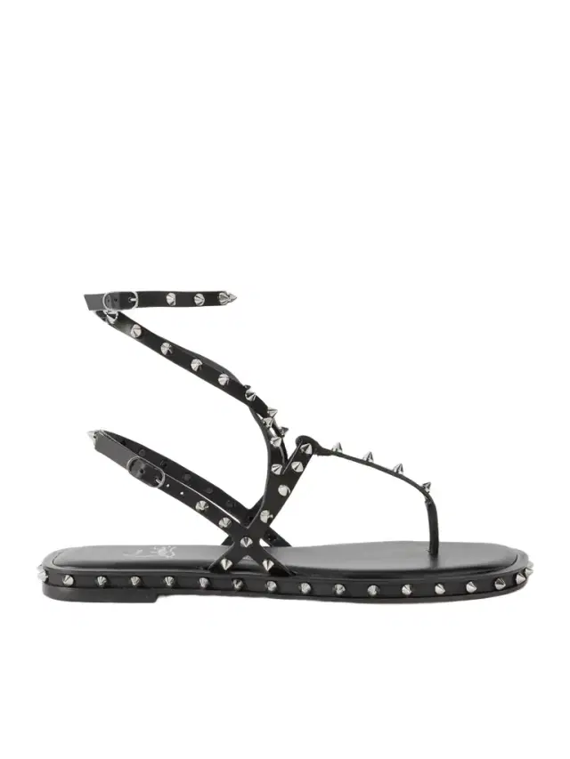 Christian Louboutin Bombina Studded Leather Sandals