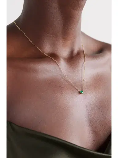 Anita Ko 18-karat Gold Emerald Necklace | Thumbnail 2 Anita Ko 18-karat Gold Emerald Necklace | Thumbnail 2
