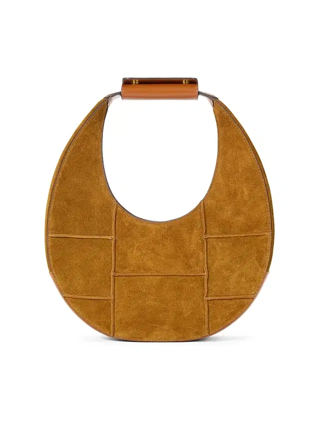 Staud Women's Moon Suede Shoulder Bag - Tan