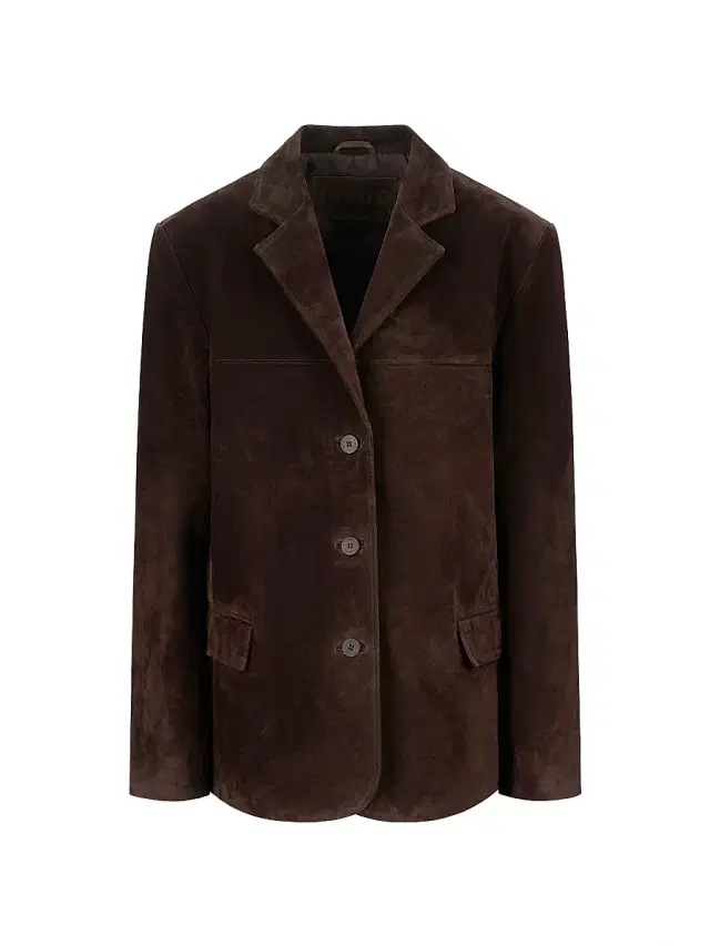 Women's Natalie Suede Oversized Jacket - Espresso