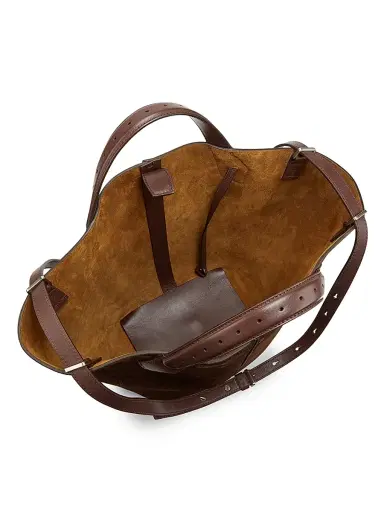 Proenza Schouler Women's Chelsea Soft Suede Large Tote - Chocolate | Thumbnail 5 Proenza Schouler Women's Chelsea Soft Suede Large Tote - Chocolate | Thumbnail 5
