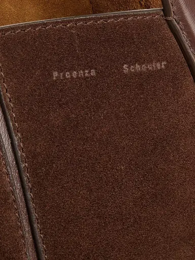 Proenza Schouler Women's Chelsea Soft Suede Large Tote - Chocolate | Thumbnail 6 Proenza Schouler Women's Chelsea Soft Suede Large Tote - Chocolate | Thumbnail 6