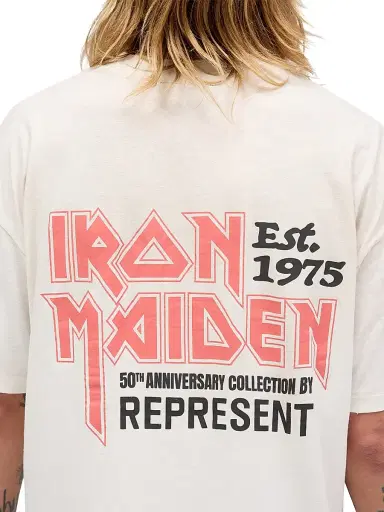 Represent Men's Graphic Cotton-Blend T-Shirt - Washed Ecru - Size XXL | Thumbnail 8