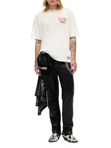 Represent Men's Graphic Cotton-Blend T-Shirt - Washed Ecru - Size XXL | Thumbnail 1