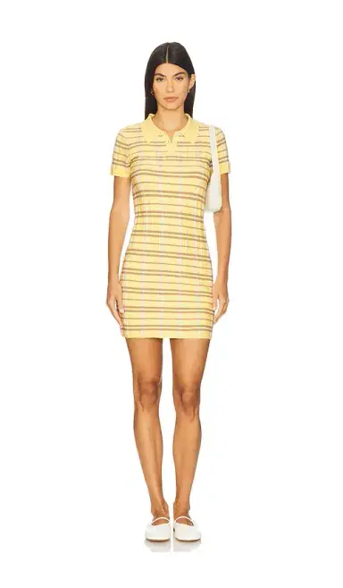Guest In Residence Plaid Polo Dress | Thumbnail 1