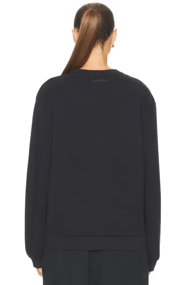 Acne Studios Faihra U Face Crewneck Sweater | Thumbnail 3 Acne Studios Faihra U Face Crewneck Sweater | Thumbnail 3
