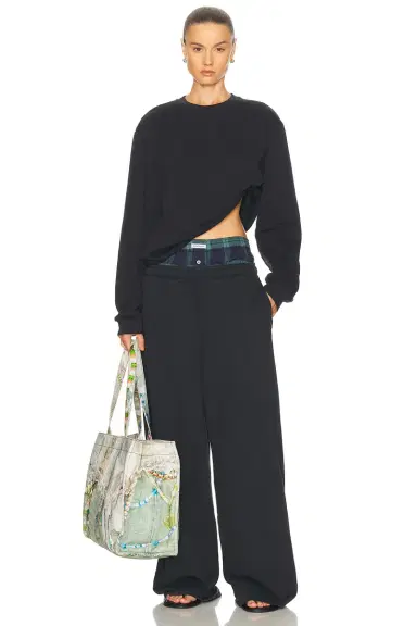 Acne Studios Faihra U Face Crewneck Sweater | Thumbnail 4 Acne Studios Faihra U Face Crewneck Sweater | Thumbnail 4
