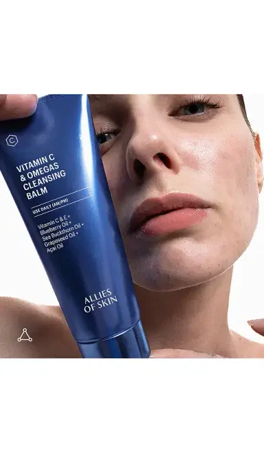 Allies of Skin Vitamin C & Omegas Cleansing Balm | Thumbnail 2 Allies of Skin Vitamin C & Omegas Cleansing Balm | Thumbnail 2