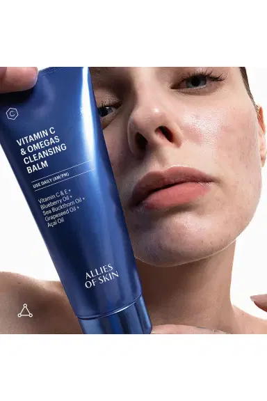 Allies of Skin Vitamin C & Omegas Cleansing Balm | Thumbnail 4 Allies of Skin Vitamin C & Omegas Cleansing Balm | Thumbnail 4