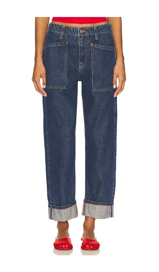 RE/DONE Originals The Bender Straight Jeans