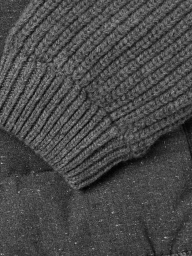 HERNO Quilted and Ribbed Wool-Blend Down Bomber Jacket - Men | Thumbnail 6 HERNO Quilted and Ribbed Wool-Blend Down Bomber Jacket - Men | Thumbnail 6
