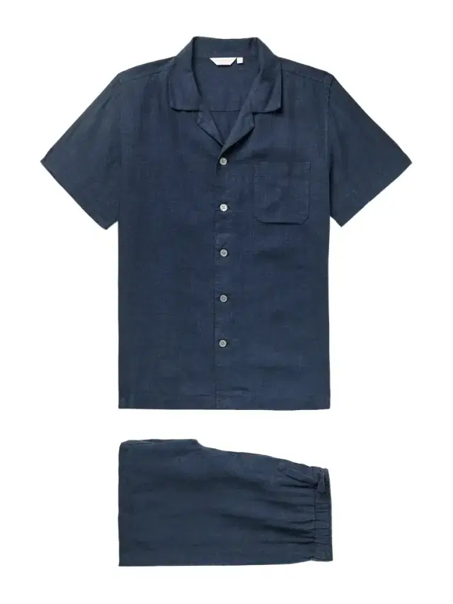 Sicily 1 Linen Pyjama Set - Men