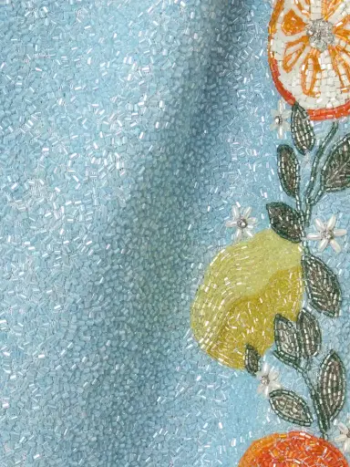 Clio Peppiatt Capri Crystal-embellished Beaded Tulle Mini Dress | Thumbnail 4 Clio Peppiatt Capri Crystal-embellished Beaded Tulle Mini Dress | Thumbnail 4