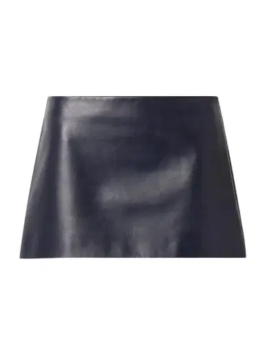 Khaite Jett Leather Mini Skirt | Thumbnail 1 Khaite Jett Leather Mini Skirt | Thumbnail 1