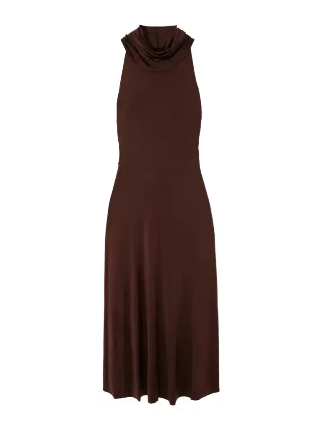 Hooded Stretch-jersey Midi Dress