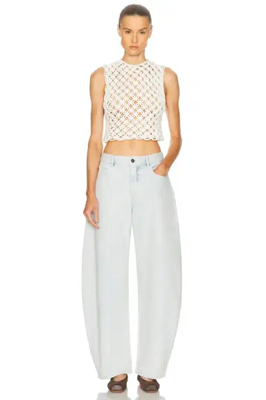 Alaïa ALAΪA Low Rise Round Leg | Thumbnail 5 Alaïa ALAΪA Low Rise Round Leg | Thumbnail 5