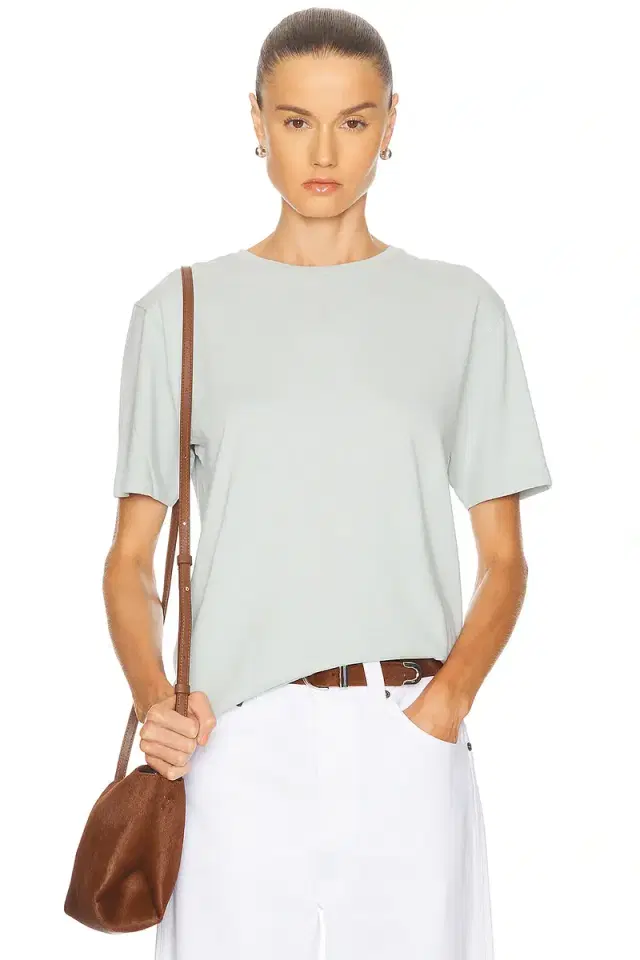 KHAITE Mae Short Sleeve Tee