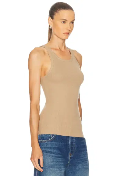 ÉTERNE High Neck Fitted Tank | Thumbnail 2