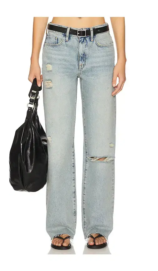 Birkin Mid Rise Straight Leg