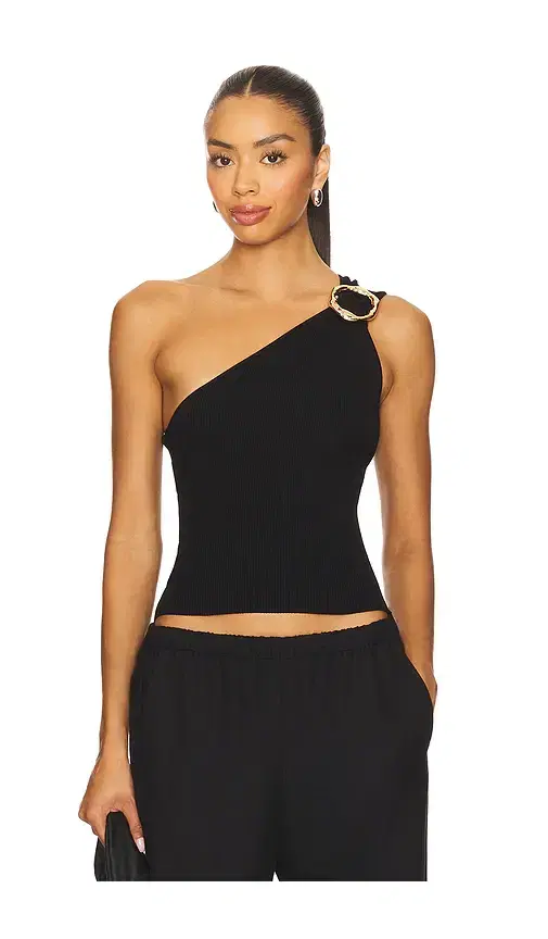 SIMKHAI Fenix One Shoulder Top