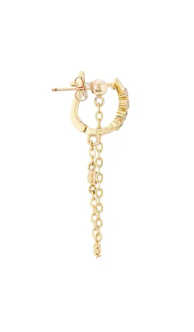 Natalie B Jewelry Lolo Huggie | Thumbnail 2 Natalie B Jewelry Lolo Huggie | Thumbnail 2