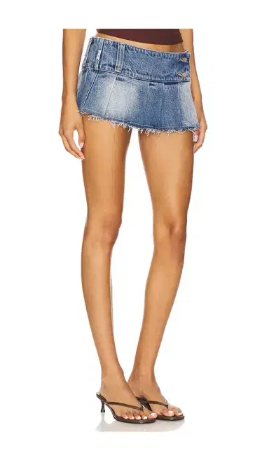 Abrand 00 Pleated Mini Skirt | Thumbnail 2