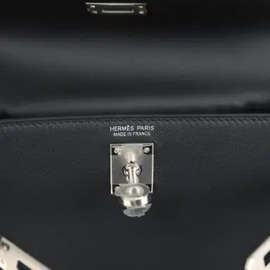 HERMÈS Hermes Kelly Danse Anate Black Swift Palladium Hardware | Thumbnail 7 HERMÈS Hermes Kelly Danse Anate Black Swift Palladium Hardware | Thumbnail 7
