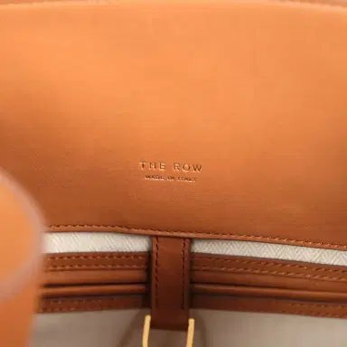 The Row The Row Soft Margaux 15 Cuir Saddle Leather Gold Hardware | Thumbnail 11 The Row The Row Soft Margaux 15 Cuir Saddle Leather Gold Hardware | Thumbnail 11