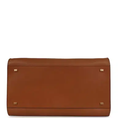 The Row The Row Soft Margaux 15 Cuir Saddle Leather Gold Hardware | Thumbnail 7 The Row The Row Soft Margaux 15 Cuir Saddle Leather Gold Hardware | Thumbnail 7