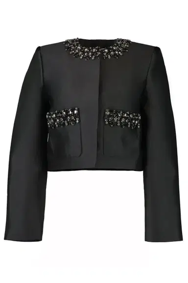 Self-Portrait Embellished Trim Jacket | Thumbnail 1 Self-Portrait Embellished Trim Jacket | Thumbnail 1