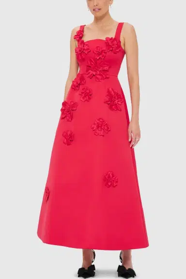 LEO LIN Rianne Floral Maxi Dress | Thumbnail 3
