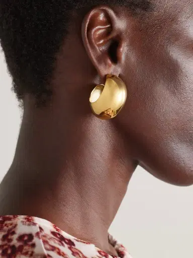 Isabel Marant tone Hoop Earrings | Thumbnail 2