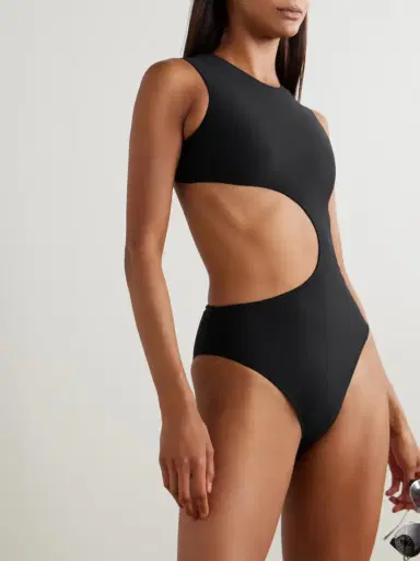 Alaïa Cutout Ribbed Swimsuit | Thumbnail 6 Alaïa Cutout Ribbed Swimsuit | Thumbnail 6