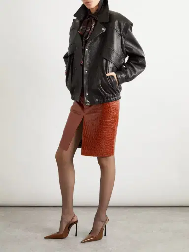 Saint Laurent Leather Jacket | Thumbnail 2 Saint Laurent Leather Jacket | Thumbnail 2