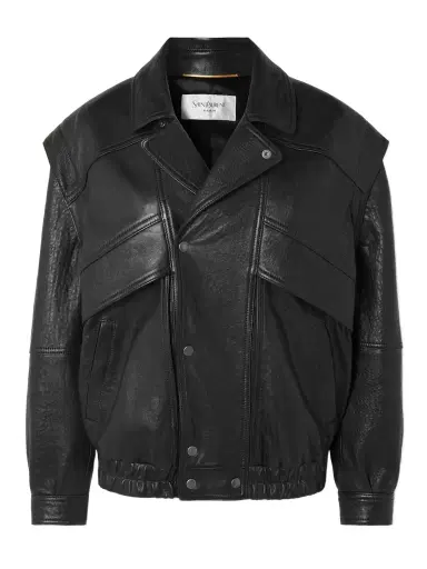 Saint Laurent Leather Jacket | Thumbnail 1 Saint Laurent Leather Jacket | Thumbnail 1