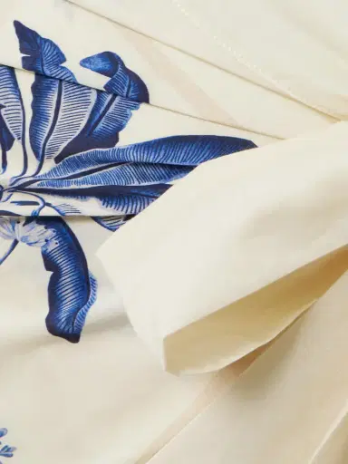 Agua by Agua Bendita Lavanda Wild Floral-print Cotton And Silk-voile Pareo | Thumbnail 3