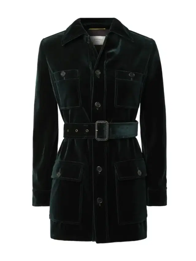 Belted Velvet Jacket