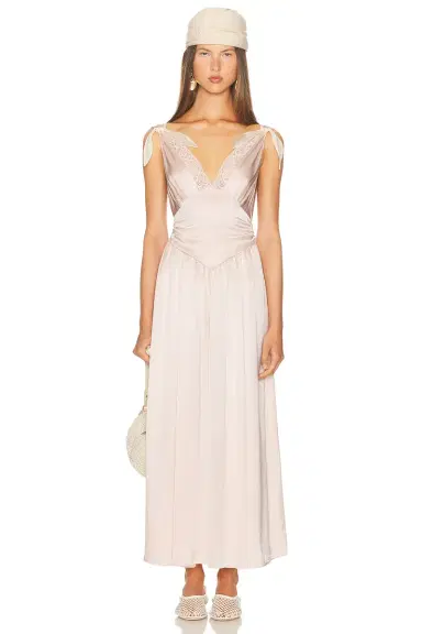 Helsa The Silk Celeste Dress | Thumbnail 3