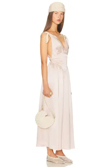Helsa The Silk Celeste Dress | Thumbnail 4