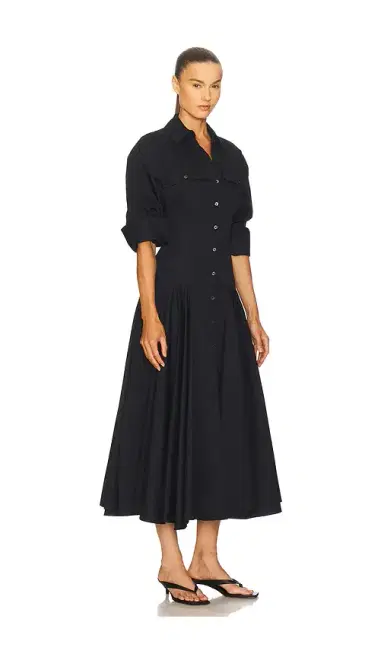 Helsa Godet Shirt Dress | Thumbnail 2 Helsa Godet Shirt Dress | Thumbnail 2