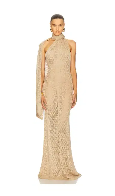 Helsa Robbyn Wrap Gown | Thumbnail 2 Helsa Robbyn Wrap Gown | Thumbnail 2