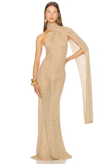 Helsa Robbyn Wrap Gown | Thumbnail 3 Helsa Robbyn Wrap Gown | Thumbnail 3