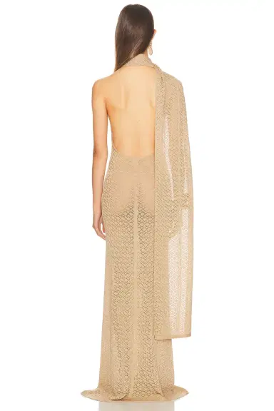 Helsa Robbyn Wrap Gown | Thumbnail 6 Helsa Robbyn Wrap Gown | Thumbnail 6