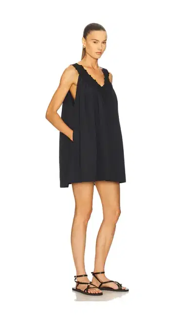 Helsa Mini Dress With Lace | Thumbnail 2 Helsa Mini Dress With Lace | Thumbnail 2